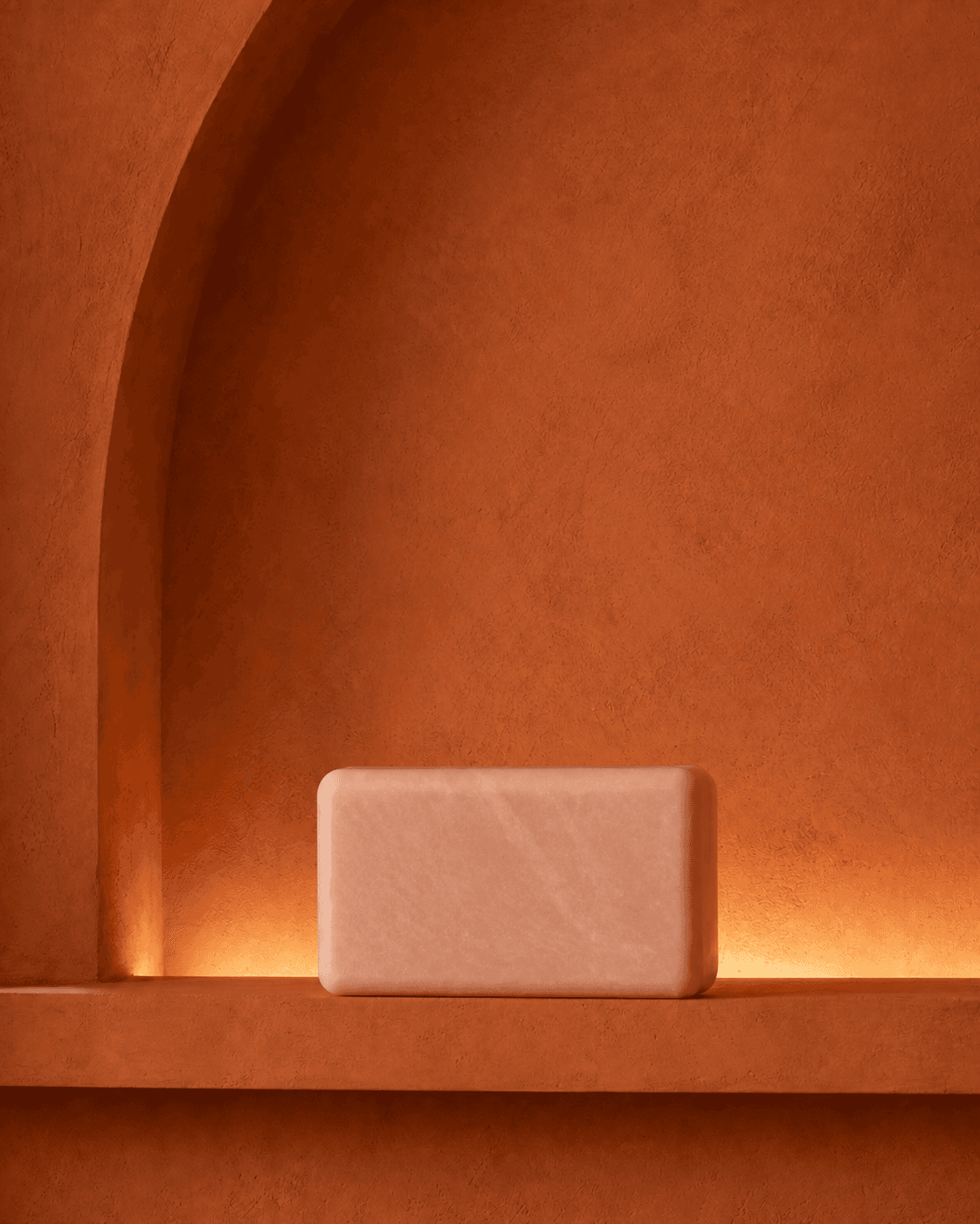 Jasmine Damask Rose Soap Brick image 2
