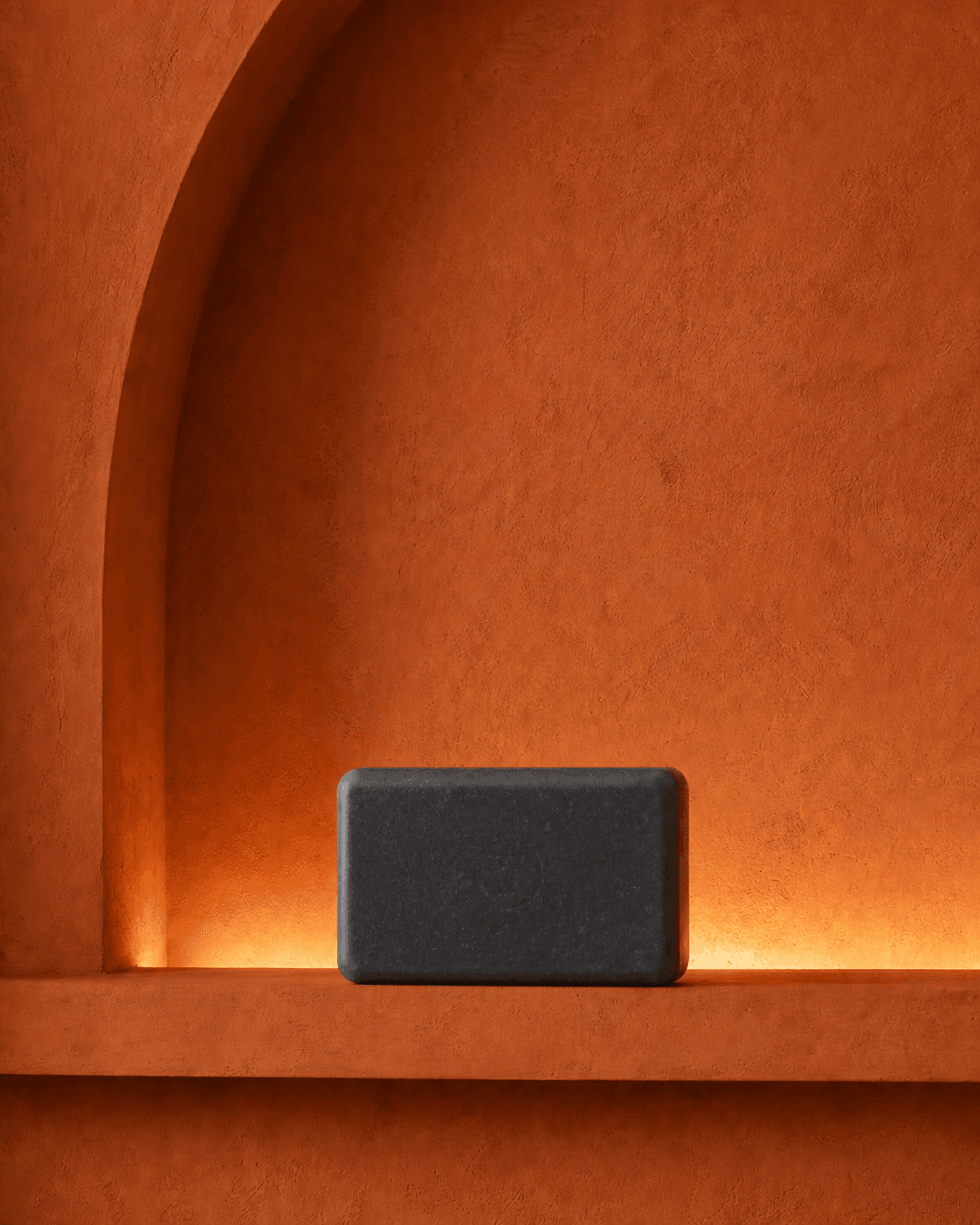 Lavender Activated Charcoal Soap Brick image 2